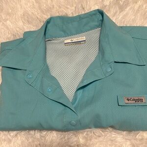 Columbia Crystal Spring Short Sleeve Shirt M women’s